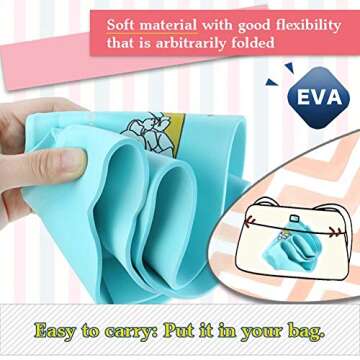 BONPEIPEI Baby Shower Cap for Infants and Toddlers