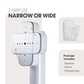 Quick Heat Portable Clothes Steamer for Travel and Home