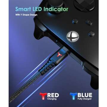 Ultimate Rechargeable Controller Battery for Xbox One/Xbox Series with 10FT Cable