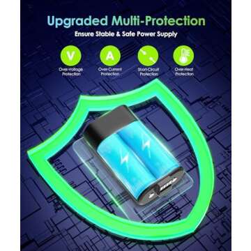 Rechargeable Xbox Controller Battery with 10FT USB-C Cable