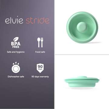 Elvie Stride Diaphragm | Breast Pump & Breastfeeding Essentials | Breastfeeding Accessories for Breastmilk Storage & Breast Pumps
