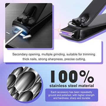 30-in-1 Men's Grooming Kit with Luxurious Travel Case