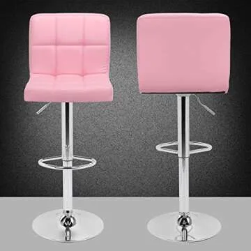 Stylish Magshion PU Leather Bar Stools Set for Any Space