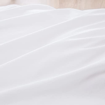 BESTOUCH King Size Duvet Cover Set Soft Washed Cotton Chic