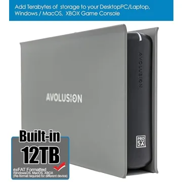 12TB Avolusion PRO-5X USB 3.0 External Drive