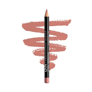 NYX PROFESSIONAL MAKEUP Slim Lip Pencil - Long-Lasting Creamy Lip Liner Perfectly Crafted in Nude Pi...