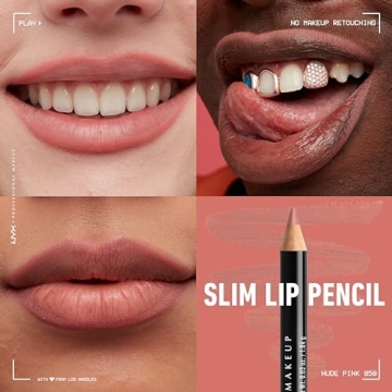 NYX Slim Lip Pencil - Long-Lasting Creamy Lip Liner