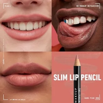 NYX Slim Lip Pencil - Long-Lasting Creamy Lip Liner