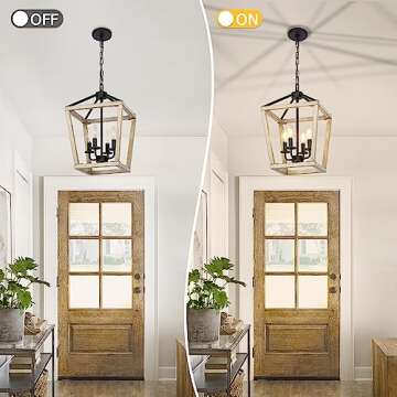 Stylish 4 Light Chandelier for Home Decor