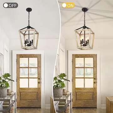 Stylish 4 Light Chandelier for Home Decor