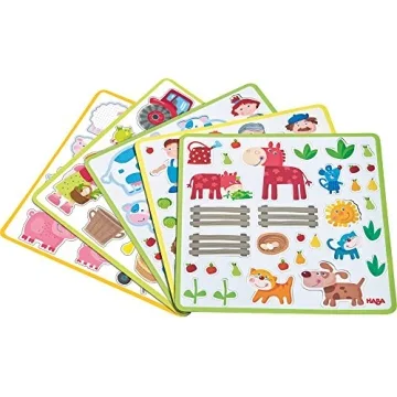 HABA Peter & Pauline's Farm Magnetic Game for Kids
