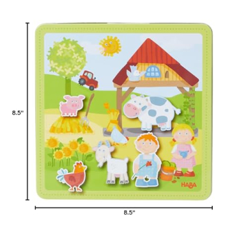 HABA Peter & Pauline's Farm Magnetic Game for Kids