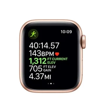 Renewed Apple Watch Series 5 GPS Cellular 40MM Golden Pink Band