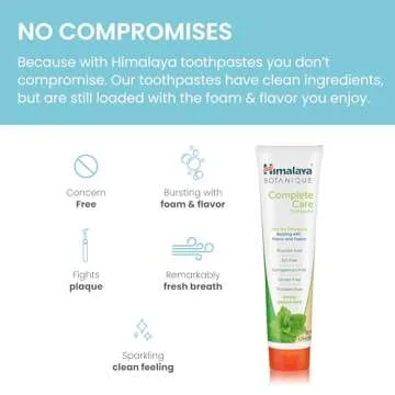 Himalaya Naturals Fluoride-Free Botanical Toothpaste, Peppermint