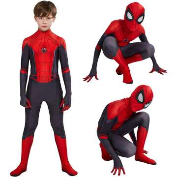 AODAI Kids Halloween Superhero Costume | Fun Cosplay Suits
