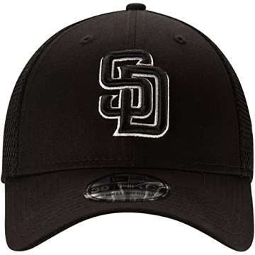 New Era Padres Black Neo 39Thirty Stretch Fit Cap - Authentic & Exclusive