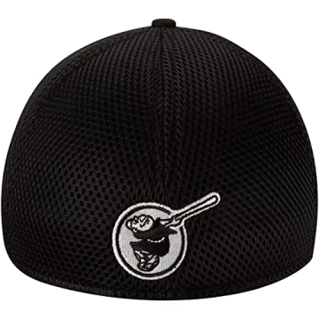 New Era Padres Black Neo 39Thirty Stretch Fit Cap