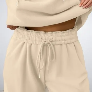 Trendy Women's Hoodie and Joggers Fall Sweat Set