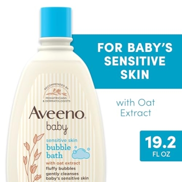 Aveeno Baby Gentle Bubble Bath for Sensitive Skin