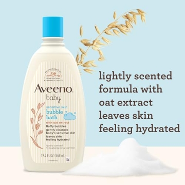 Aveeno Baby Gentle Bubble Bath for Sensitive Skin