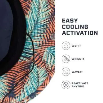 MISSION Cooling UPF Bucket Hat for Outdoor Adventures