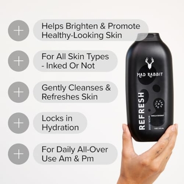 Mad Rabbit Refresh Body Wash for All Skin Types Hydrating and Gentle