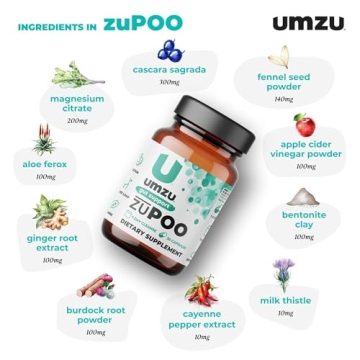 UMZU zuPOO Colon Health Supplement for Constipation Relief