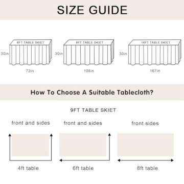 JEVIX Black Tulle Table Skirt 9ft Tutu Table Skirt For Rectangle Table Birthday Party Decorations Baby Shower Girls Parties Cake Dessert Table Decorations Ruffle Table Skirting