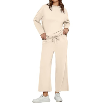 Glamaker Women’s Two Piece Lounge Set for Comfort
