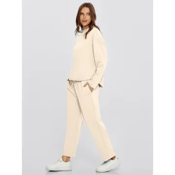 Glamaker Women’s Two Piece Lounge Set for Comfort