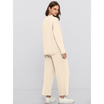 Glamaker Women’s Two Piece Lounge Set for Comfort