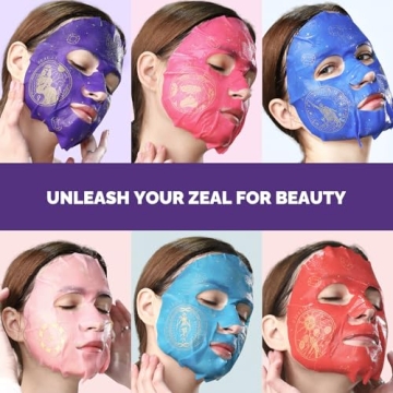 Lux Anti-aging Collagen Face Masks - Perfect Skincare Set