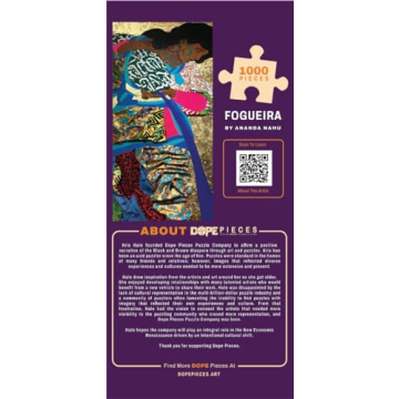 Dope Pieces Puzzle African American Art | Unique Jigsaw