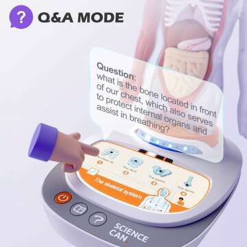 Kid's Interactive Human Body Anatomy Toy Set