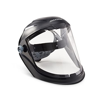 Jackson Safety Lightweight MAXVIEW Premium Face Shield - Ideal for Work and DIY Tasks