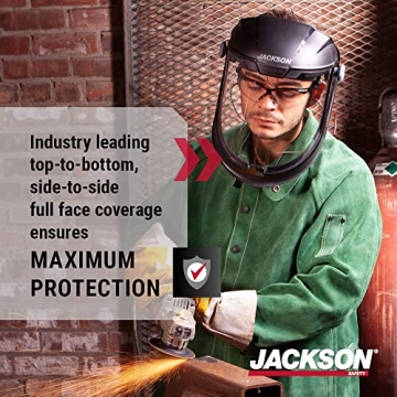 Jackson Safety Maxview Face Shield - Ultimate Protection for Work