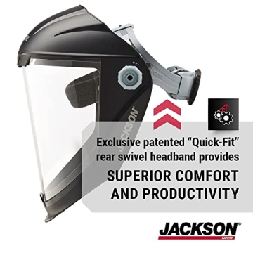 Jackson Safety Maxview Face Shield - Ultimate Protection for Work
