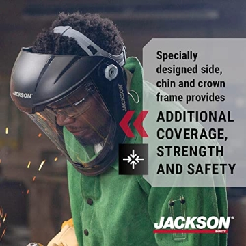 Jackson Safety Maxview Face Shield - Ultimate Protection for Work