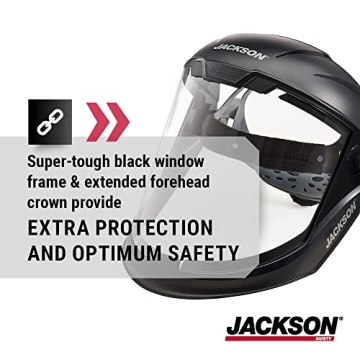 Jackson Safety Maxview Face Shield - Ultimate Protection for Work