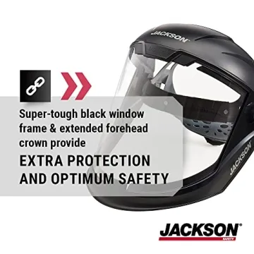 Jackson Safety Maxview Face Shield - Ultimate Protection for Work