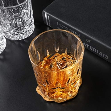 KANARS Whiskey Glasses 10 Oz - Luxury Gift Set