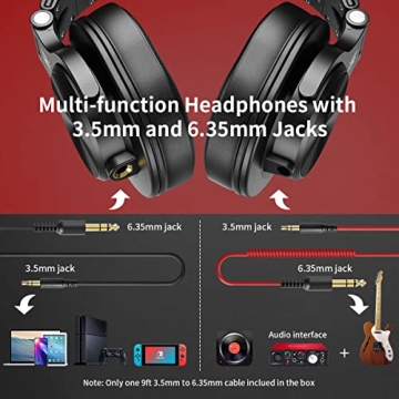 OneOdio A71 Hi-Res Studio Headphones for Comfort and Quality