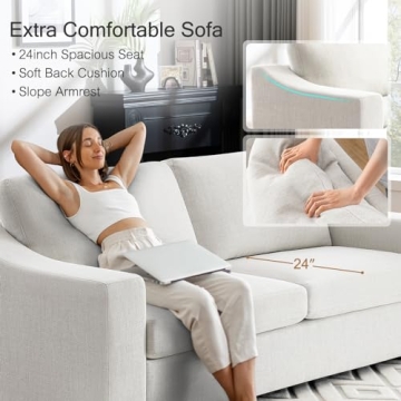 ELUCHANG Modern Sofa for Living Room - Comfortable & Stylish