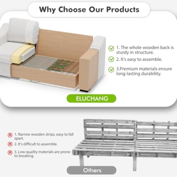 ELUCHANG Modern Sofa for Living Room - Comfortable & Stylish