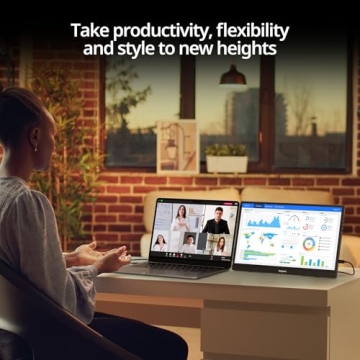 Anyuse Portable 15.6 Inch Monitor - Slim & Versatile