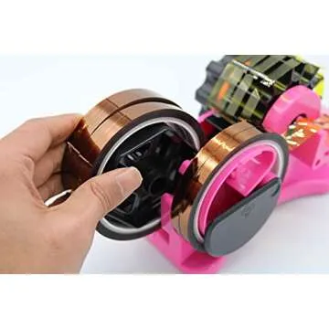 Heat Tape Dispenser for Sublimation - Pink Easy Cut Holder