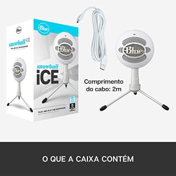 Logitech Blue Snowball iCE USB Microphone for Streaming and Podcasting