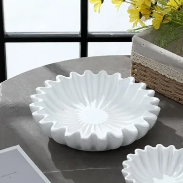 Elegant Timgle Ruffle Bowls - Perfect Gift Duo for Home