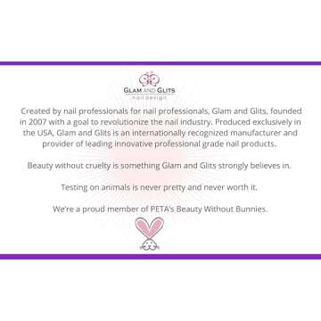 Glam and Glits EMA Liquid Monomer for Acrylic Nails 16 oz