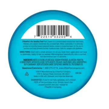O'Keeffe's Foot Cream for Healthy Relief from Dry Feet